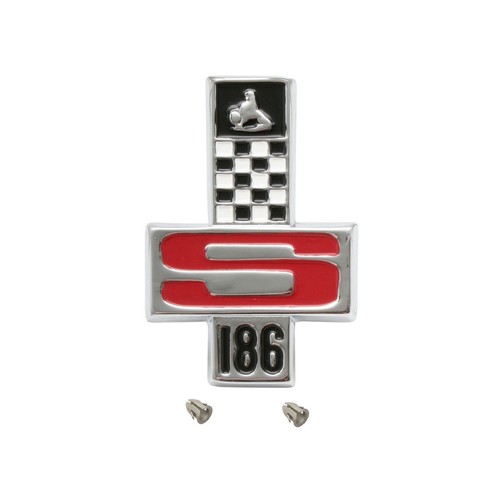 RSP '186 S' Guard, Bootlid Badge Holden HR to HG 6 Cylinder - B1040 Cover