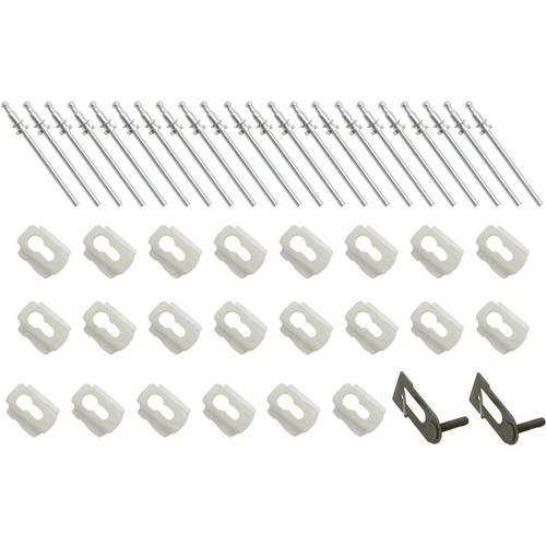 Rare Spares - Sill Moulding Clip Set HQ Exc LS,Deville,Prem 46pc - BMC1040 Auto