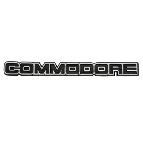 RSP 'Commodore' Bootlid or Tailgate Badge Holden Commodore VK VL - B1114 Cover