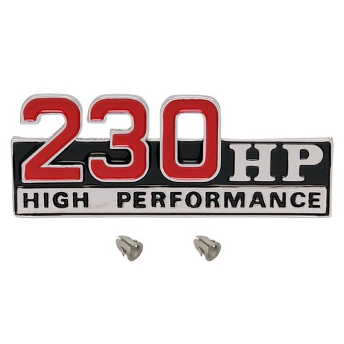 RSP '230 Hp High Performance' Guard Badge Ford Falcon GT XT - B2027 Auto