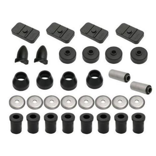 Rare Spares - Rear Suspension Rubber Kit HK Sedan/Wagon/Monaro - BKR1013 Auto