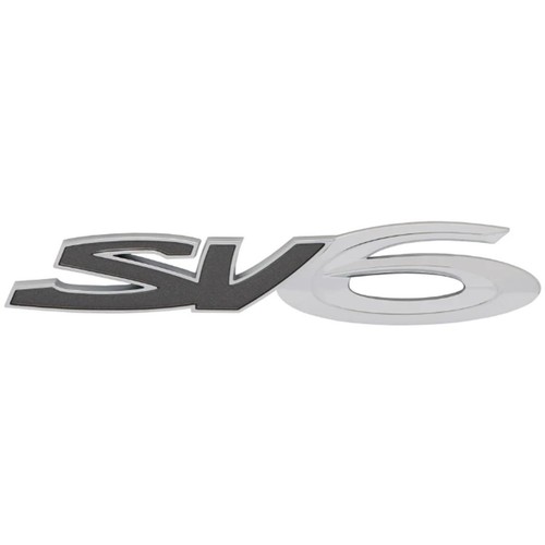 RSP 'SV6' Bootlid Badge Commodore VE VF Sedan - 92261822 Cover