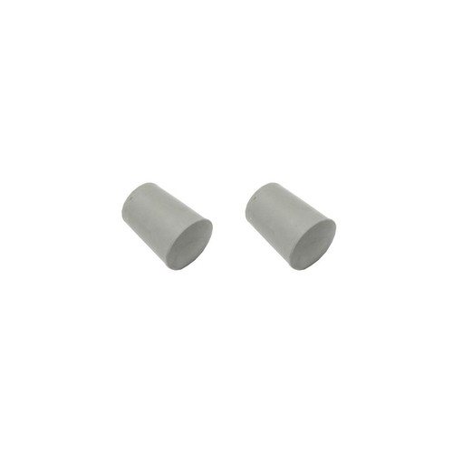 Rare Spares - Sunvisor Sleeve Ends XR-XF ZA-ZL Pair Grey Pair - F2281 Car Wiring