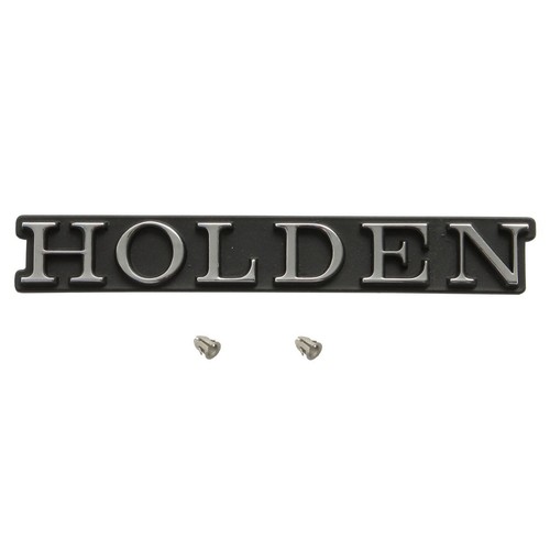RSP 'Holden' Tailgate Badge Holden HJ HX Ute/Van - B1284 Auto
