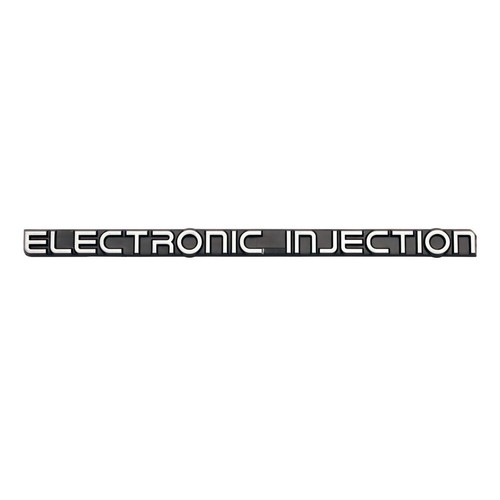 RSP 'Electronic Injection' Guard Bootlid Badge Holden Commodore VK VL - B1293