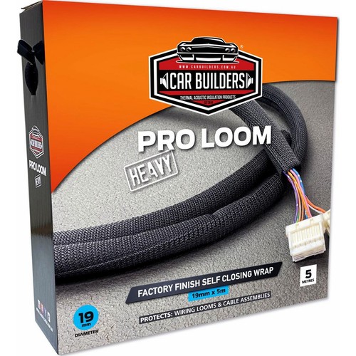 Car Builders Pro Loom Heavy Self-Closing Wrap 19mmx5m - XLOOM19A Car Interior