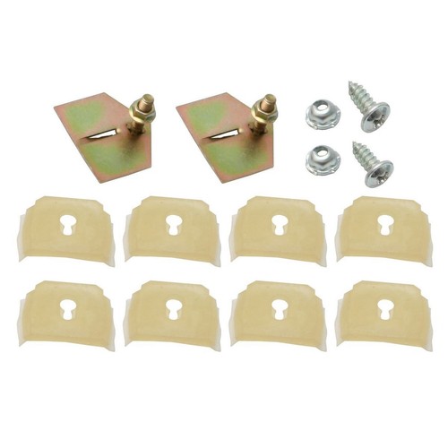 Rare Spares - Moulding Clip Set Rear 1/4 HK HT Prem/Brougham - BMC1035 Hardware