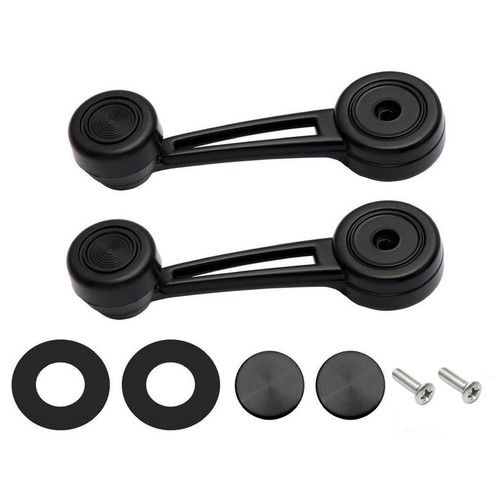 RSP Window Winder Handle Kit Black Ford XD XE ZJ ZK Set of 2 - WWKXD2 Hardware