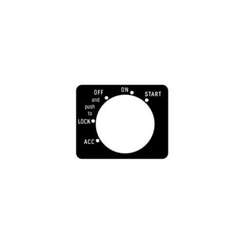 RSP Decal Ignition Key Switch Surround Falcon XA XB Fairlane ZF ZG - D2001 Auto