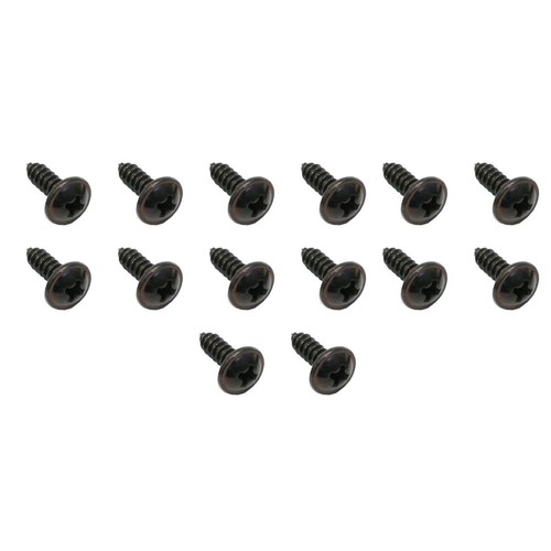 Rare Spares - Self Tappers Pack 8 Gauge X 1/2in Washer Face Black - ST0019 Auto