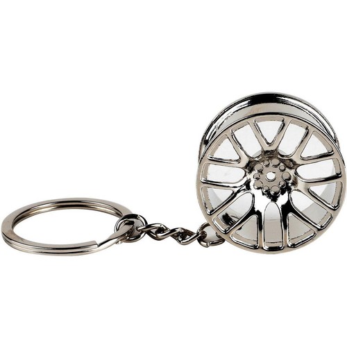 GearUp Mag Wheel Key Ring - Y Chrome Auto