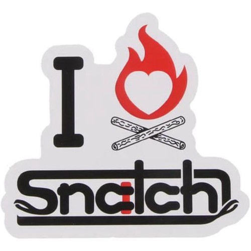 Snatch I Love Snatch Sticker Auto