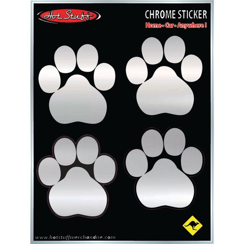 Hotstuff Paw Prints Decal - CH112 Auto