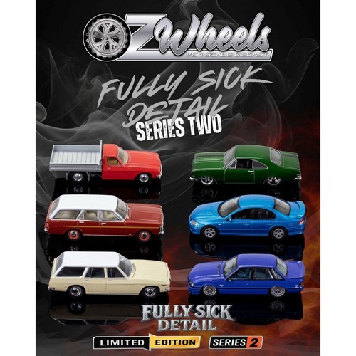 OZ Wheels 1:64 R2 Fully Sick Detail Series 2 Auto