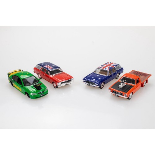 OZ Wheels 1:64 Aussie Flag FSD Wheels Assorted Auto