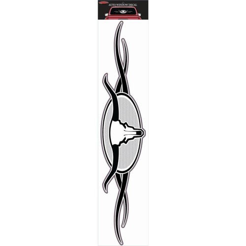 Hotstuff Auto Sticker - Cow Skull Black Large - SH7710L Part