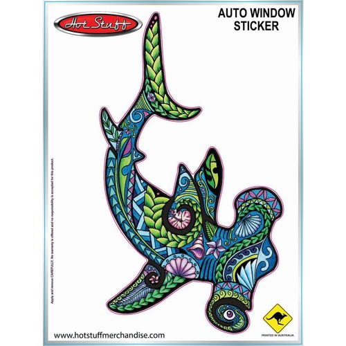HotStuff Tribal Shark Auto Sticker - SH4083 Part