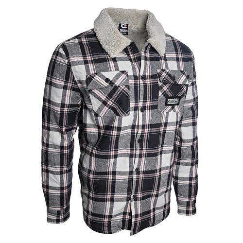 Snatch Bushmans Shacket Black Check - Adult 5XL Auto