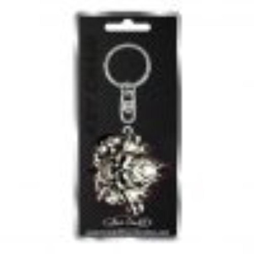Hot Stuff Skull 8-Ball Keychain - KC427 Auto