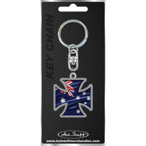 Hotstuff Keychain - Aussie Iron Cross - KC102 Auto Part