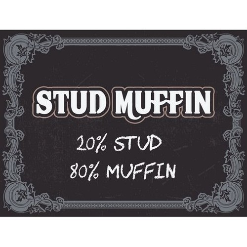 GearUp Metal Sign - Stud Muffin Auto Part