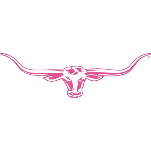 RM Williams Longhorn Sticker, Pink - 70cm - STRMW-PNK Auto Part