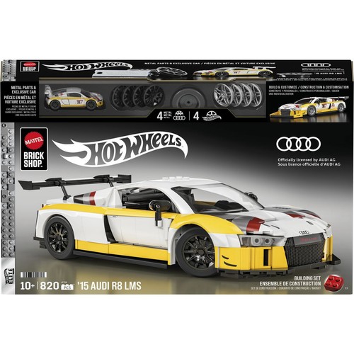Mattel Brick Shop™ Hot Wheels® '15 Audi R8 LMS Auto Part
