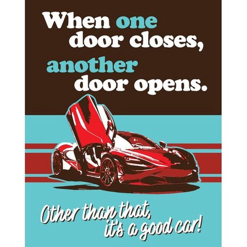 GearUp Metal Sign - One Door Door Hardware Auto