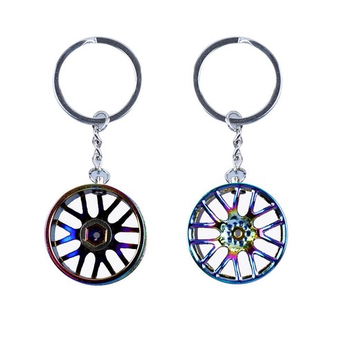 GearUp Mag Wheel Key Ring - Y Rainbow Auto Part
