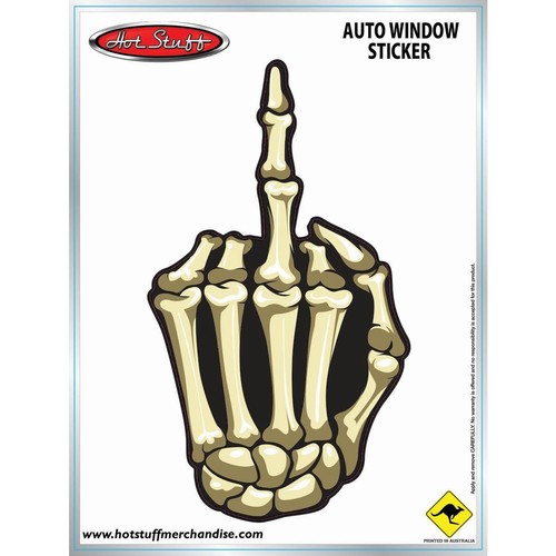 HotStuff Bony Finger Decal - SH223 Auto Part