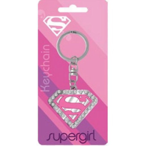 Hotstuff Metal Embossed Keychain - Supergirl - KC111 Auto Part