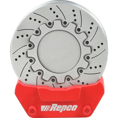 Repco Brake Rotor Drink Coaster Set - Set of 4 Brake Parts Auto Part Brake Parts