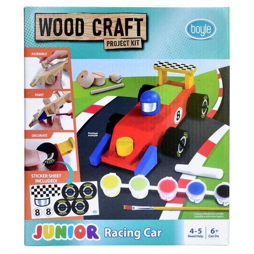 Boyle Woodcraft Junior Racing Car Kit Auto Part
