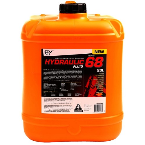 GV Oil Hydraulic Fluid ISO 68 20L - GVHYD68020 Car Wiring Adapter Car Service