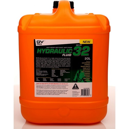 GV Oil Hydraulic Fluid ISO 32 20L - GVHYD32020 Car Wiring Adapter Car Service