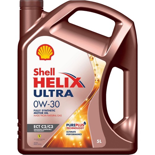Shell Helix Ultra ECT C2/C3 0W-30 Engine Oil 5L - 310281389 Car Service Auto