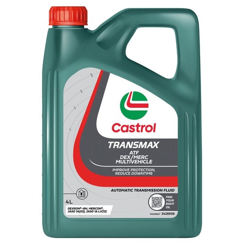 Castrol Transmax ATF Dex/Merc Multi-vehicle Automatic Transmission Fluid 4L - 34