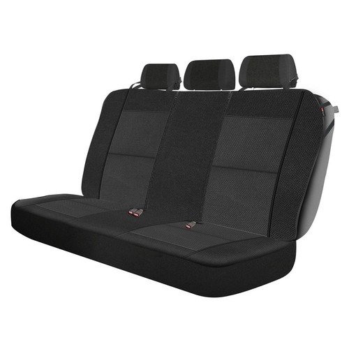 Repco Rear Car Seat Cover Jacquard, Black - Single