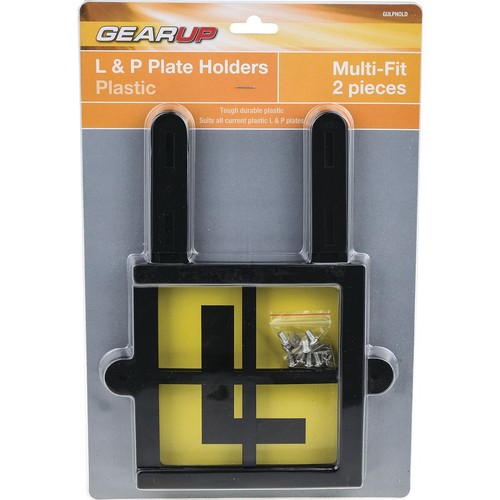 GearUp L&P Plate Holder - Pair Car Interior