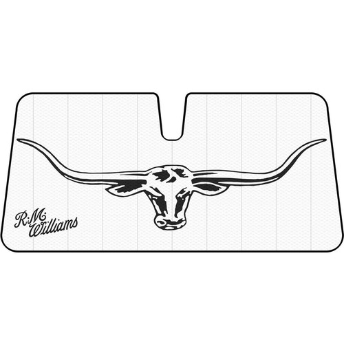 R.M. Williams Front Sun Shade, Longhorn - WSRM17-LH Car Interior