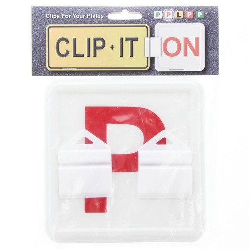 Clip It On P Plate & Clip Set - Suits QLD/TAS/ACT/SA/NT - 2CRWP Car Interior