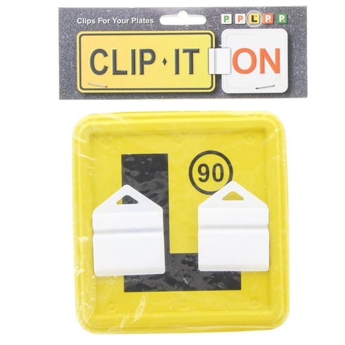 Clip It On L Plate & Clip Set 90 - Suits NSW - 2CL90 Car Interior Auto