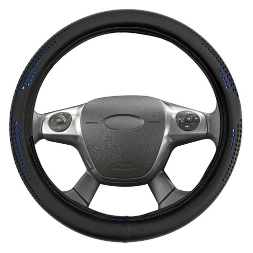 Repco Steering Wheel Cover Sport Perf Grip, Blue Car Interior Auto Part