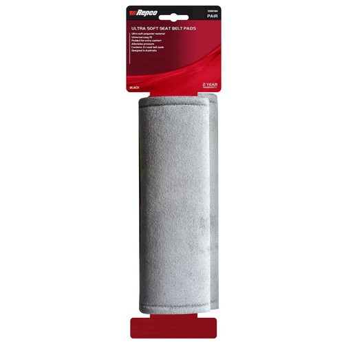 Repco Seat Belt Pad - Charcoal Car Interior Brake Parts Auto Part Brake Parts