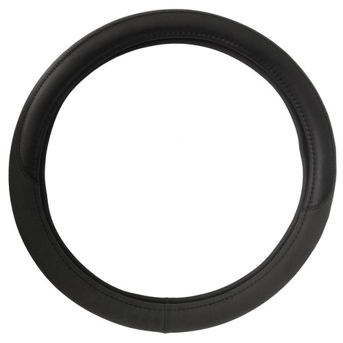 Repco Steering Wheel Cover Faux Suede, Black Car Interior Auto Part