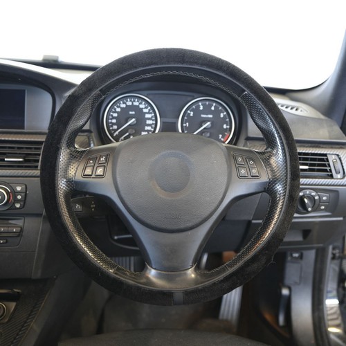 GearUp Steering Wheel Cover, Black Car Interior Auto