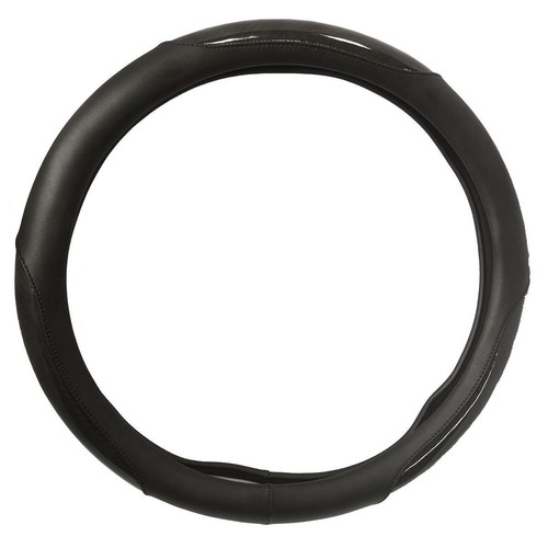 Repco Steering Wheel Cover Luxe Sport, Black Car Interior Auto Part