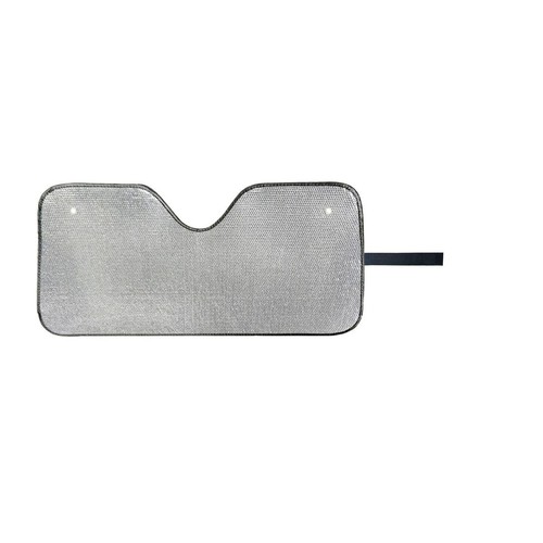 GearUp Front Sun Shade, Silver - Small Car Interior Auto