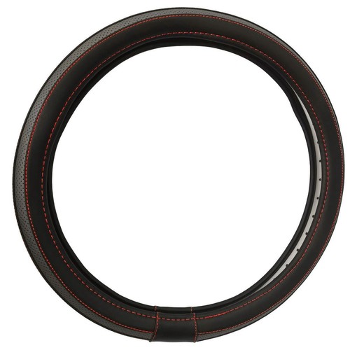 Repco Steering Wheel Cover Leather, Tri-Tone Car Interior Auto Part