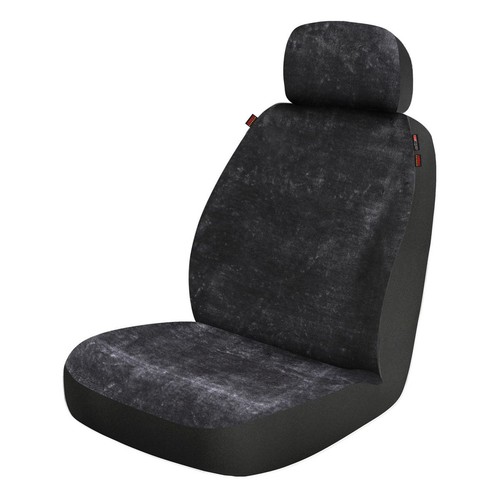 Repco Front Car Seat Cover Polyester, Charcoal - Single - RSCFTS30-CH-PLHE Auto
